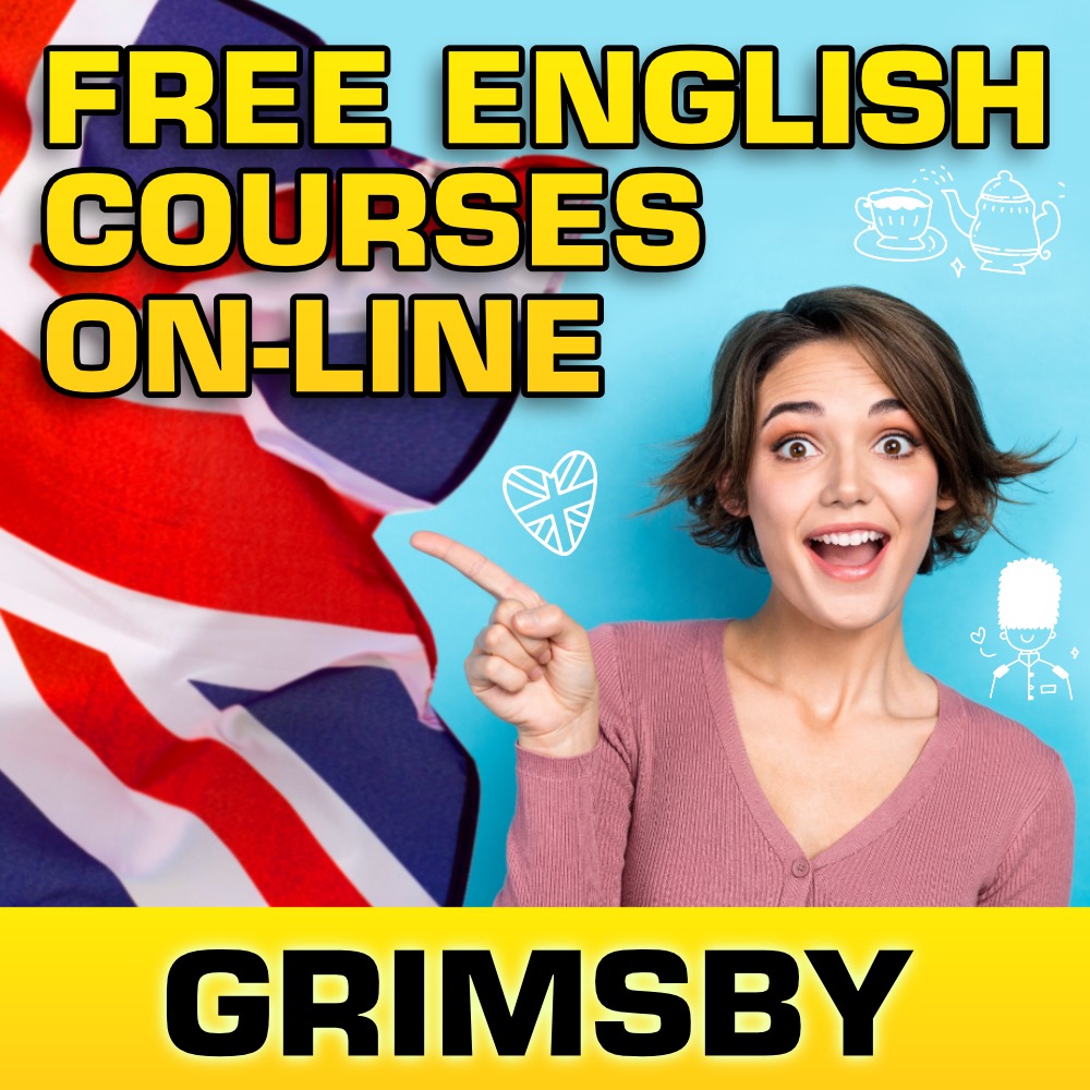 FREE English course on-line in GRIMSBY