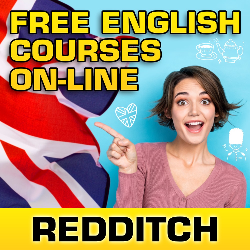 FREE English course on-line in REDDITCH
