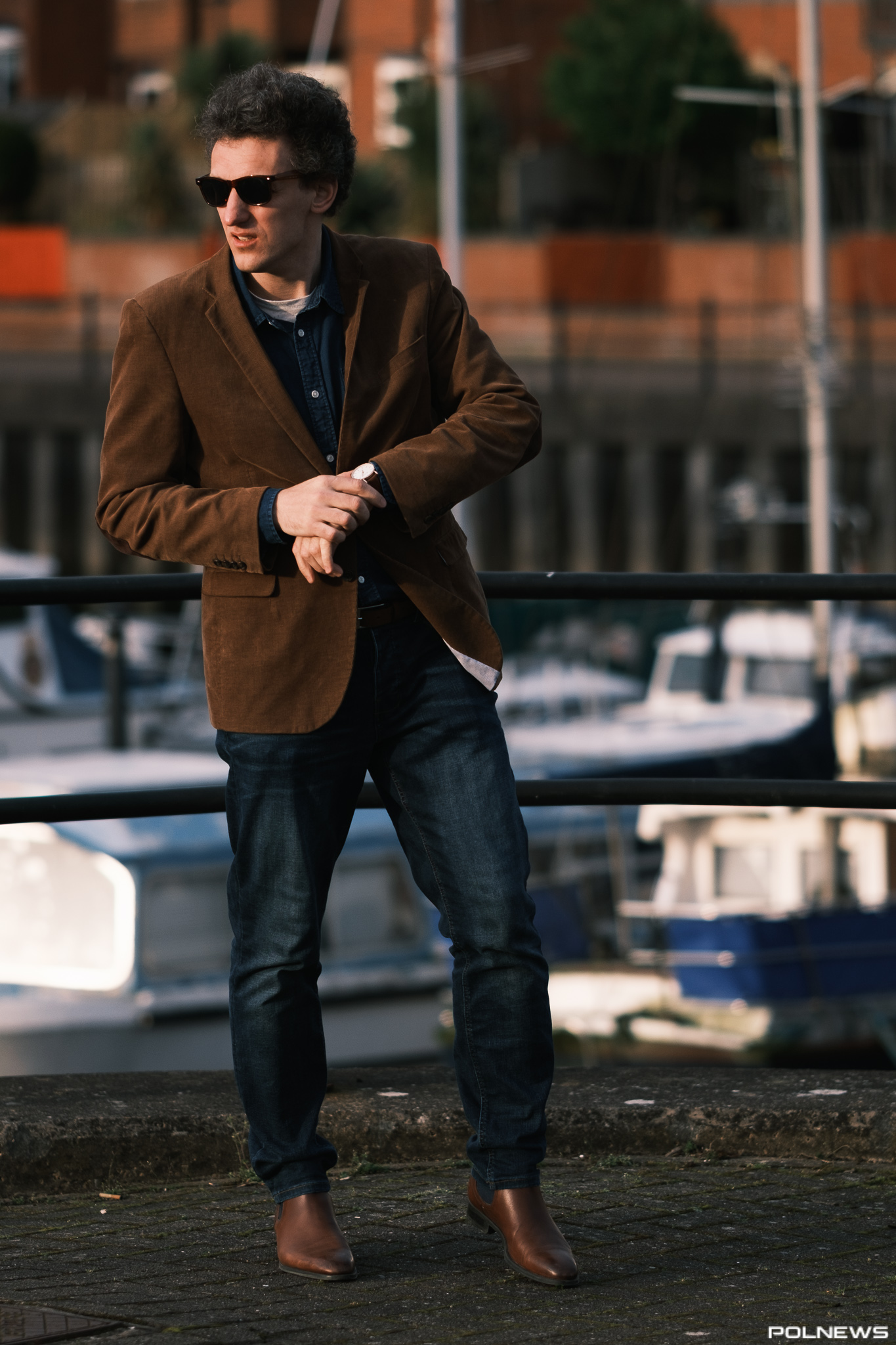 Smart Casual Style at St Peter's Marina in Newcastle upon Tyne