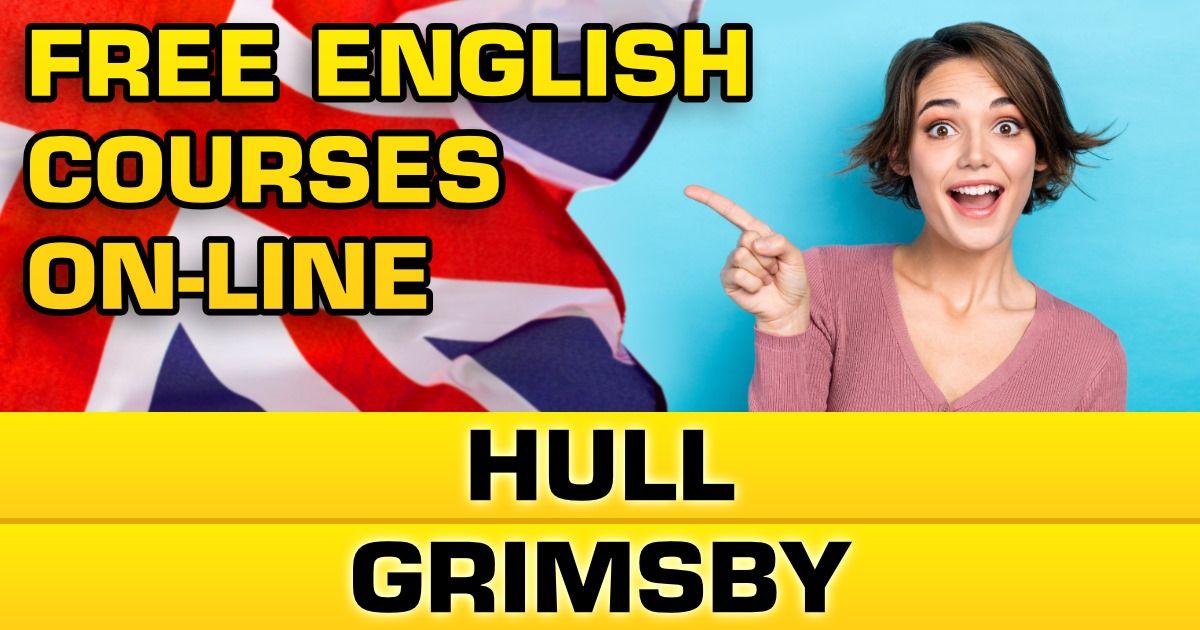 FREE English course on-line in HULL, GRIMSBY