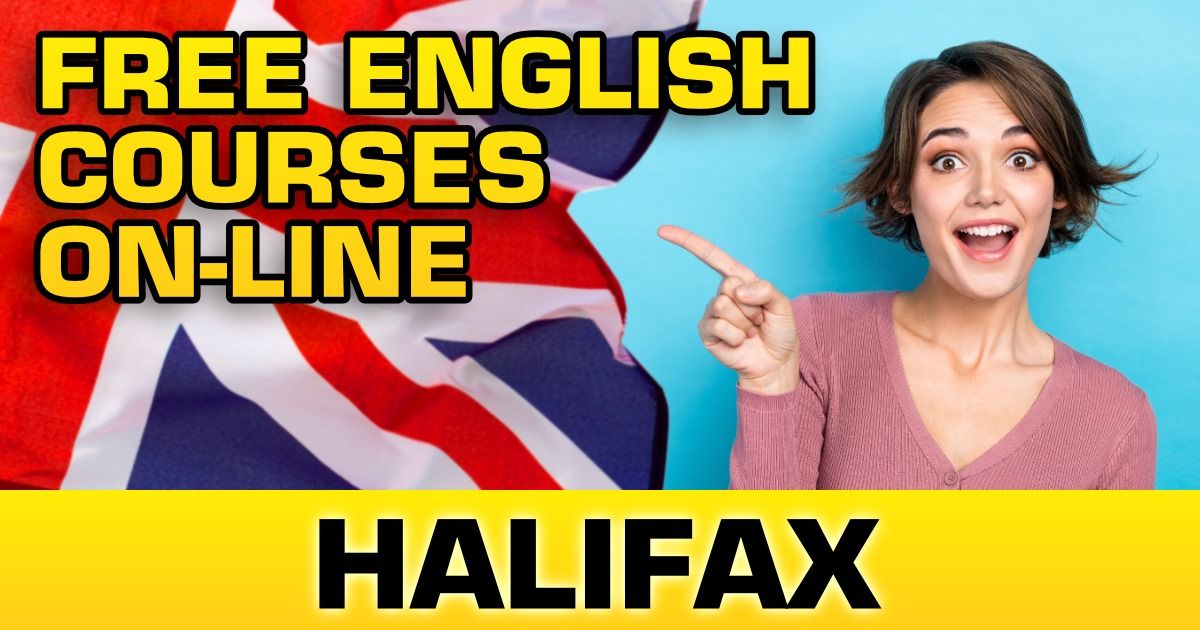 FREE English course on-line in HALIFAX
