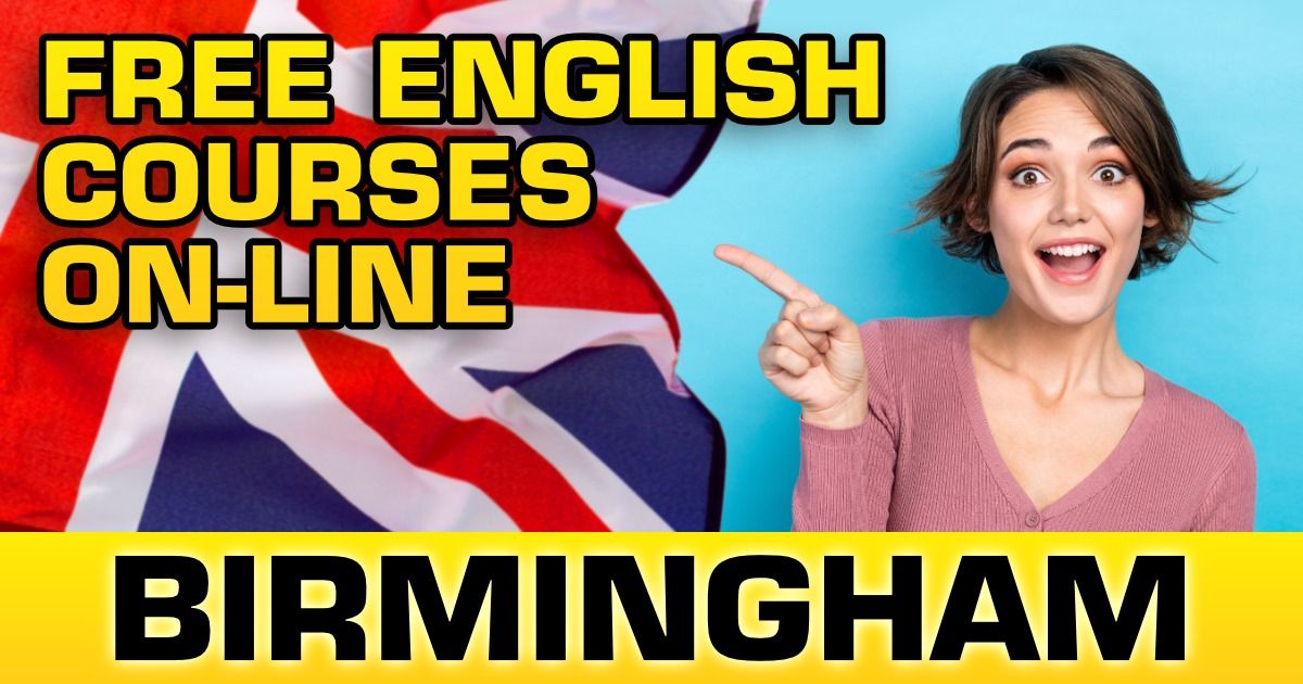 FREE English course on-line in BIRMINGHAM